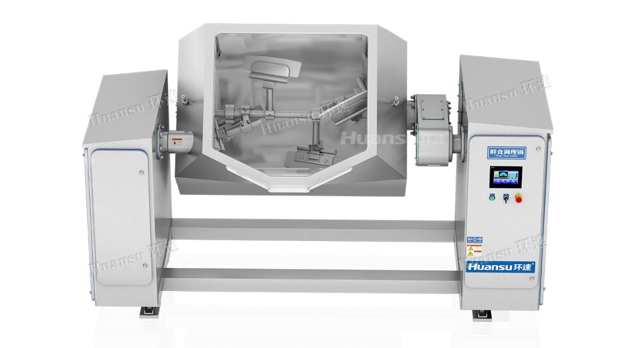 食品攪拌鍋，操作簡(jiǎn)單，實(shí)現(xiàn)均勻攪拌