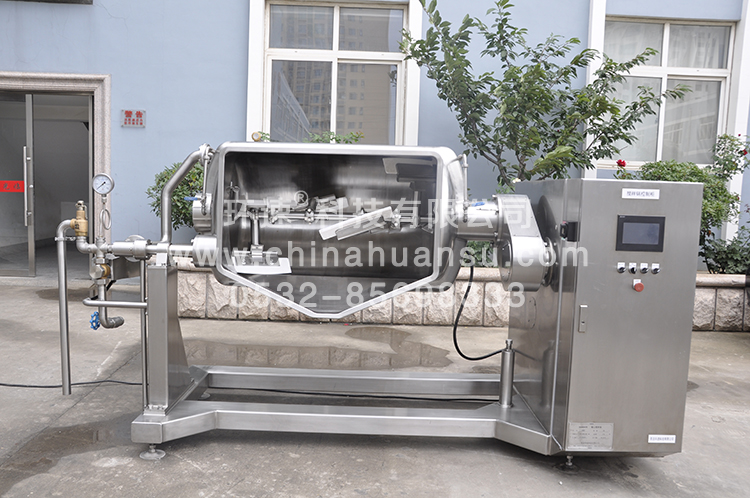 環(huán)速智能攪拌鍋WZJ-500真空偏心臥式攪拌鍋、智能化        環(huán)速科技