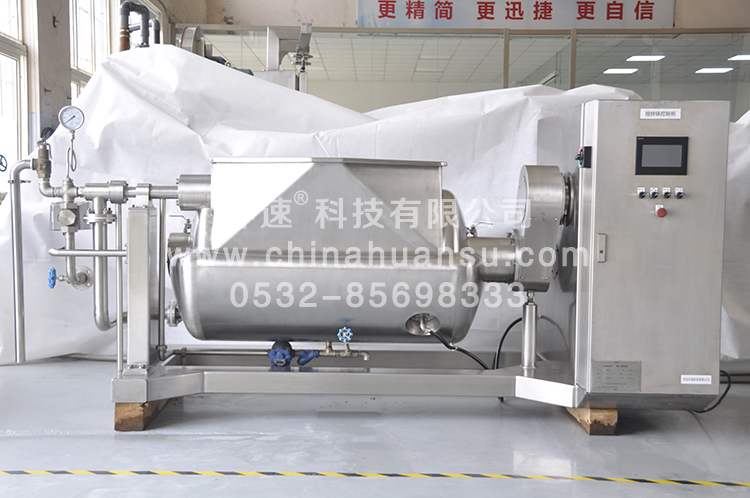 環(huán)速智能攪拌鍋WZJ-500食堂自動攪拌鍋，人性化設(shè)計          環(huán)速科技